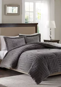 Best deal 🎁 Madison Park Arctic Fur Down Alternative Comforter Mini Set 🌟 -Madison Park Shop Belk 1014