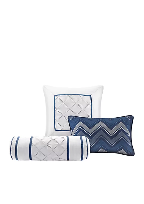 Cheapest ๐ฅฐ Madison Park Laurel 7-Piece Comforter Set- Navy โ 3 Cheapest ๐ฅฐ Madison Park Laurel 7-Piece Comforter Set- Navy โ - Image 3