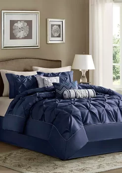 Cheapest ๐ฅฐ Madison Park Laurel 7-Piece Comforter Set- Navy โ 15 Cheapest ๐ฅฐ Madison Park Laurel 7-Piece Comforter Set- Navy โ -Madison Park Shop Belk 1031