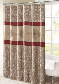 Coupon 👍 Madison Park Donovan Embroidered Shower Curtain 😉