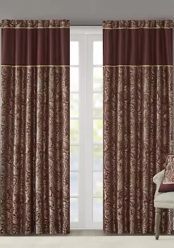 Buy 🧨 Madison Park Aubrey Jacquard Panel Pair 💯