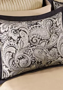 Buy 🤩 Madison Park Aubrey 12-Piece Complete Bed Set- Black 👏 -Madison Park Shop Belk 11