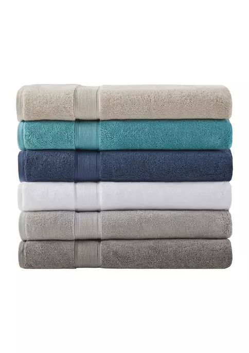 Cheapest ⌛ Madison Park Signature 800GSM 100% Cotton Bath Sheet Antimicrobial 2 Piece Set 🎁 2 Cheapest ⌛ Madison Park Signature 800GSM 100% Cotton Bath Sheet Antimicrobial 2 Piece Set 🎁 - Image 2