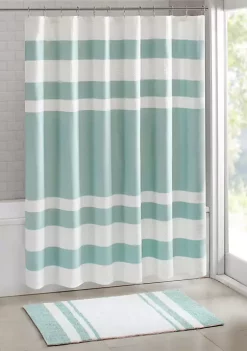 New 🛒 Madison Park Spa Waffle Shower Curtain with 3M Treatment 👍 -Madison Park Shop Belk 112