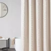 Outlet 🔥 Madison Park Metro Woven Clipped Solid Shower Curtain 😉