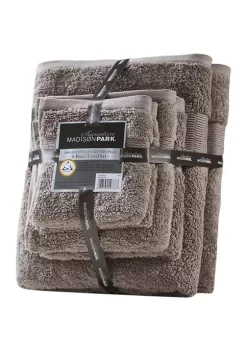 Discount ⭐ Madison Park Signature Luxor 100% Egyptian Cotton 6 Piece Towel Set ✨ -Madison Park Shop Belk 1175