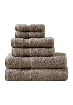 Discount ⭐ Madison Park Signature Luxor 100% Egyptian Cotton 6 Piece Towel Set ✨ -Madison Park Shop Belk 1176