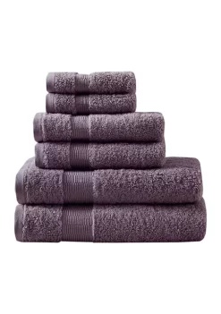 Discount ⭐ Madison Park Signature Luxor 100% Egyptian Cotton 6 Piece Towel Set ✨ -Madison Park Shop Belk 1177