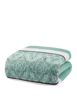 Flash Sale 🤩 Madison Park Essentials Jelena 24-Piece Complete Comforter Set - Seafoam ✔️ -Madison Park Shop Belk 1189