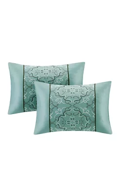 Flash Sale 🤩 Madison Park Essentials Jelena 24-Piece Complete Comforter Set - Seafoam ✔️ -Madison Park Shop Belk 1193