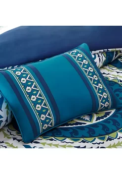 New ❤️ Madison Park Essentials Serenity Complete Comforter Set - Blue ✔️ -Madison Park Shop Belk 1201