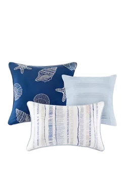 Outlet 🧨 Madison Park Marina 6 Piece Quilted Coverlet Set ⌛ -Madison Park Shop Belk 1223