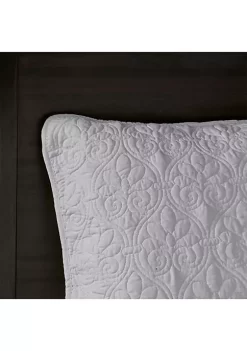 Top 10 😉 Madison Park Quebec 3-Piece Grey Bedspread Set 🔥 -Madison Park Shop Belk 1253