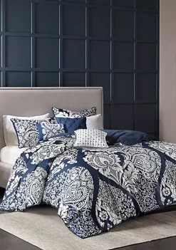 Promo ⌛ Madison Park Vienna 6 Piece Printed Duvet Cover Set 😉