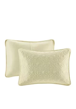 Buy 🔥 Madison Park Quebec 3-Piece Yellow Bedspread Set 👍 -Madison Park Shop Belk 1281