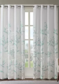 Best deal 🥰 Madison Park Cecily Burnout Printed Window Panel 👏 -Madison Park Shop Belk 1295