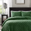 Best Pirce 👏 Madison Park Harper Faux Velvet Reversible 3 Piece Coverlet Set 🎁
