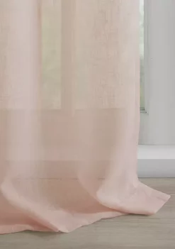 Discount 🤩 Madison Park Rosette Floral Embellished Cuff Tab Top Solid Window Panel 🎉 -Madison Park Shop Belk 1328