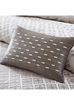 Promo ⭐ Madison Park Biloxi 7-Piece Comforter Set- Silver 😉 -Madison Park Shop Belk 134