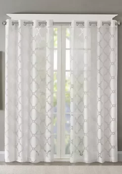 Discount 🎉 Madison Park Eden Fretwork Burnout Sheer Panel ⭐ 9 Discount 🎉 Madison Park Eden Fretwork Burnout Sheer Panel ⭐ -Madison Park Shop Belk 1375