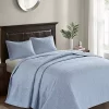Best Sale 👏 Madison Park Quebec 3-Piece Blue Bedspread Set 💯