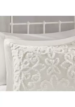 Best reviews of 🥰 Madison Park Sabrina 3-Piece Cotton Chenille White Bedspread Set ❤️ -Madison Park Shop Belk 138