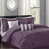 Wholesale 🧨 Madison Park Hampton 7-Piece Plum Comforter Set 🥰