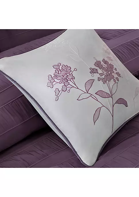 Wholesale 🧨 Madison Park Hampton 7-Piece Plum Comforter Set 🥰 5 Wholesale 🧨 Madison Park Hampton 7-Piece Plum Comforter Set 🥰 - Image 5