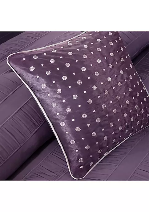Wholesale 🧨 Madison Park Hampton 7-Piece Plum Comforter Set 🥰 6 Wholesale 🧨 Madison Park Hampton 7-Piece Plum Comforter Set 🥰 - Image 6