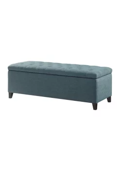 Outlet 😉 Madison Park Shandra Tufted Top Storage Bench 😍 -Madison Park Shop Belk 1406