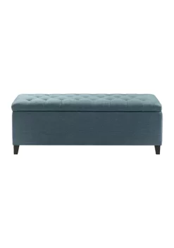Outlet 😉 Madison Park Shandra Tufted Top Storage Bench 😍 -Madison Park Shop Belk 1407