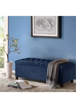 Outlet 😉 Madison Park Shandra Tufted Top Storage Bench 😍 -Madison Park Shop Belk 1409