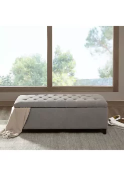 Outlet 😉 Madison Park Shandra Tufted Top Storage Bench 😍 -Madison Park Shop Belk 1412