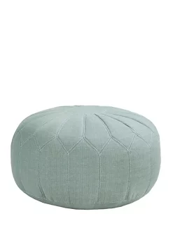 Deals ⭐ Madison Park Kelsey Round Pouf Ottoman 🎉 -Madison Park Shop Belk 1426