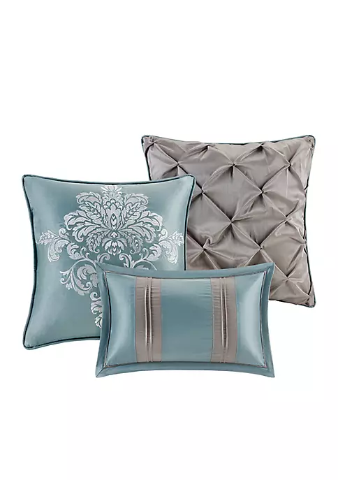 Best reviews of ✔️ Madison Park Bella 7-Piece Comforter Set- Aqua ✨ 4 Best reviews of ✔️ Madison Park Bella 7-Piece Comforter Set- Aqua ✨ - Image 4