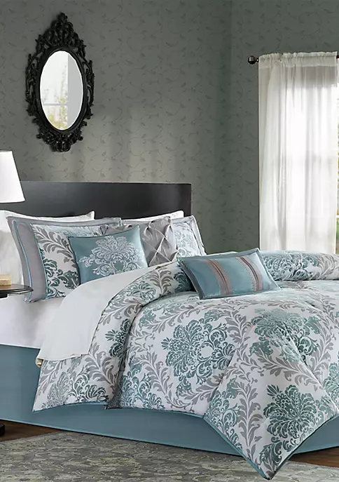 Best reviews of ✔️ Madison Park Bella 7-Piece Comforter Set- Aqua ✨ 7 Best reviews of ✔️ Madison Park Bella 7-Piece Comforter Set- Aqua ✨ - Image 7