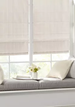 Budget 🔔 Madison Park Galen Basketweave Room Darkening Cordless Roman Shade 👏 -Madison Park Shop Belk 1445