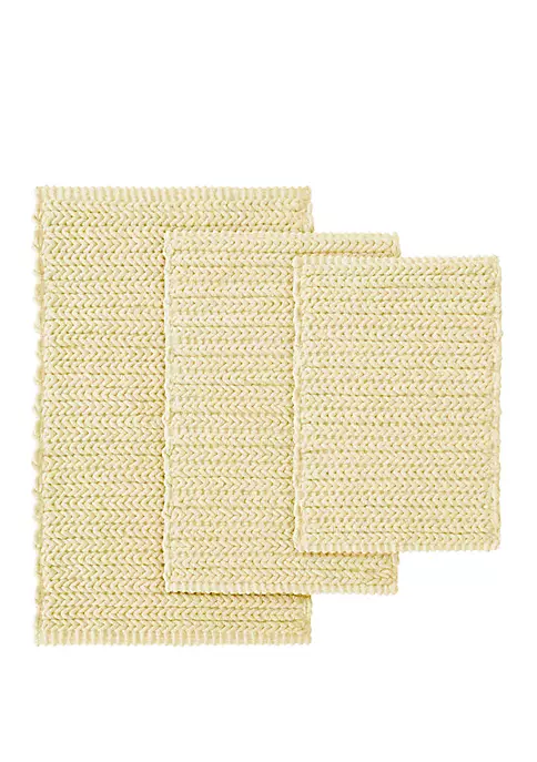Budget π Madison Park Lasso Yarn Dyed Cotton Bath Rug 𧨠5 Budget π Madison Park Lasso Yarn Dyed Cotton Bath Rug 𧨠- Image 5