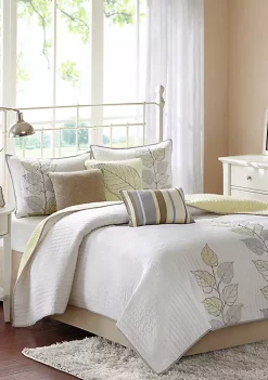 Discount 🤩 Madison Park Caelie 6-Piece Coverlet Set ⭐ -Madison Park Shop Belk 1470