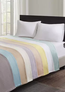 Discount 🎉 Madison Park Liquid Cotton Blanket 🧨 -Madison Park Shop Belk 1507