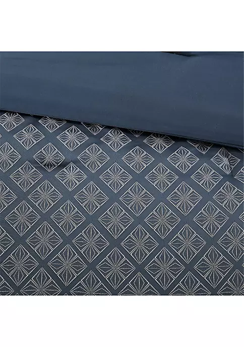Promo โญ Madison Park Biloxi 7 Piece Comforter Set- Navy ๐ 3 Promo โญ Madison Park Biloxi 7 Piece Comforter Set- Navy ๐ - Image 3