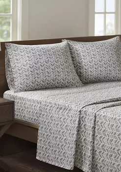 Cheapest ✨ Madison Park Essentials Chevron Microfiber Sheet Set 🌟 -Madison Park Shop Belk 1639