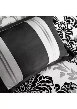 Best Sale 🛒 Madison Park Bella 7 Piece Comforter Set- Black ✨ -Madison Park Shop Belk 1650