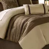 New 🌟 Madison Park Palmer Comforter Set-Natural 😉