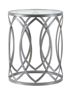 Buy 🧨 Madison Park Arlo Metal Eyelet Accent Table 🛒 -Madison Park Shop Belk 1663