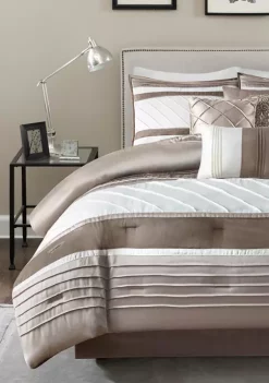 Brand new โค๏ธ Madison Park Blaire 7-Piece Comforter Set- Grey ๐ 16 Brand new โค๏ธ Madison Park Blaire 7-Piece Comforter Set- Grey ๐ -Madison Park Shop Belk 1696