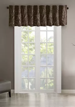 Buy ❤️ Madison Park Andora Faux Silk Embroidered Window Valance ❤️ -Madison Park Shop Belk 1700