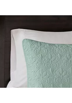 Brand new 🔥 Madison Park Quebec 3-Piece Seafoam Bedspread Set 🥰 -Madison Park Shop Belk 1708