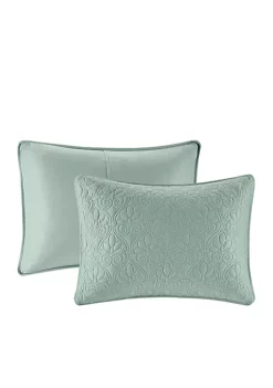 Brand new 🔥 Madison Park Quebec 3-Piece Seafoam Bedspread Set 🥰 -Madison Park Shop Belk 1709