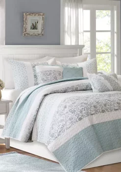 Best Sale ⭐ Madison Park Vanessa 9-Piece Duvet Cover Set 🎉 -Madison Park Shop Belk 1722